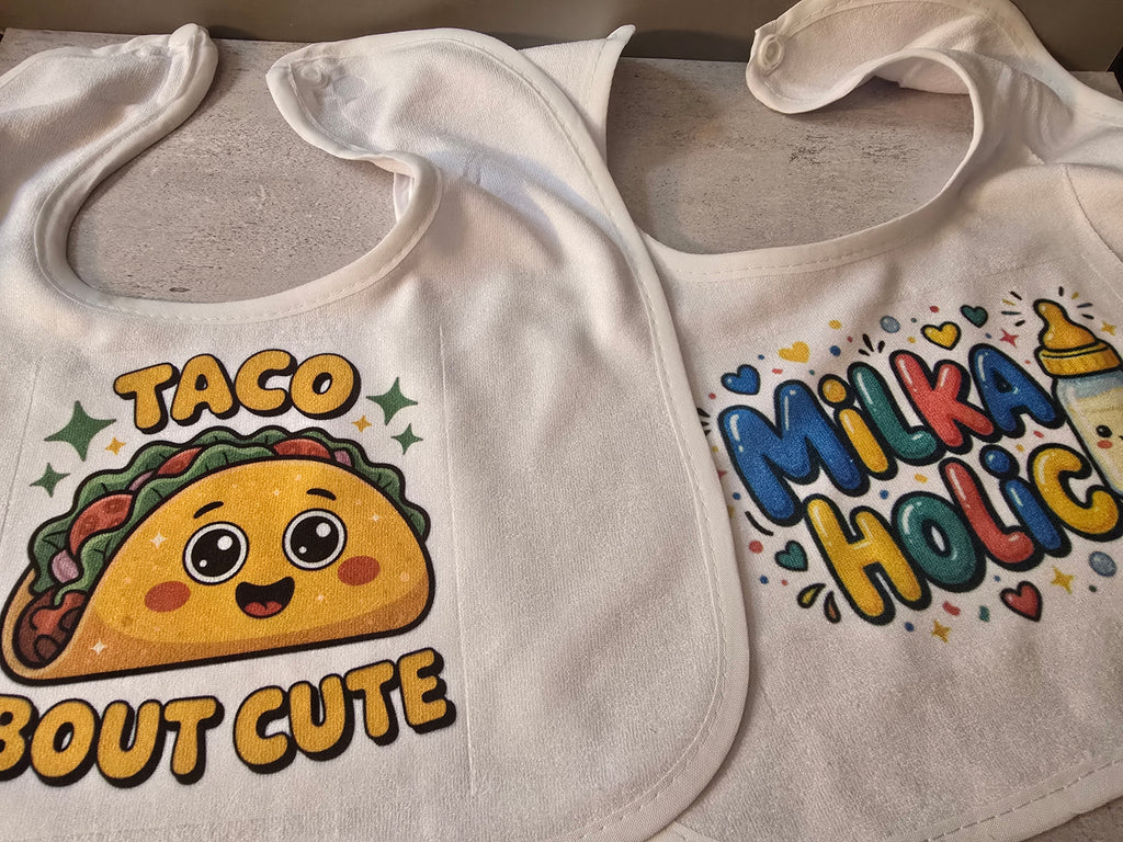 Personalized Sublimation Bibs