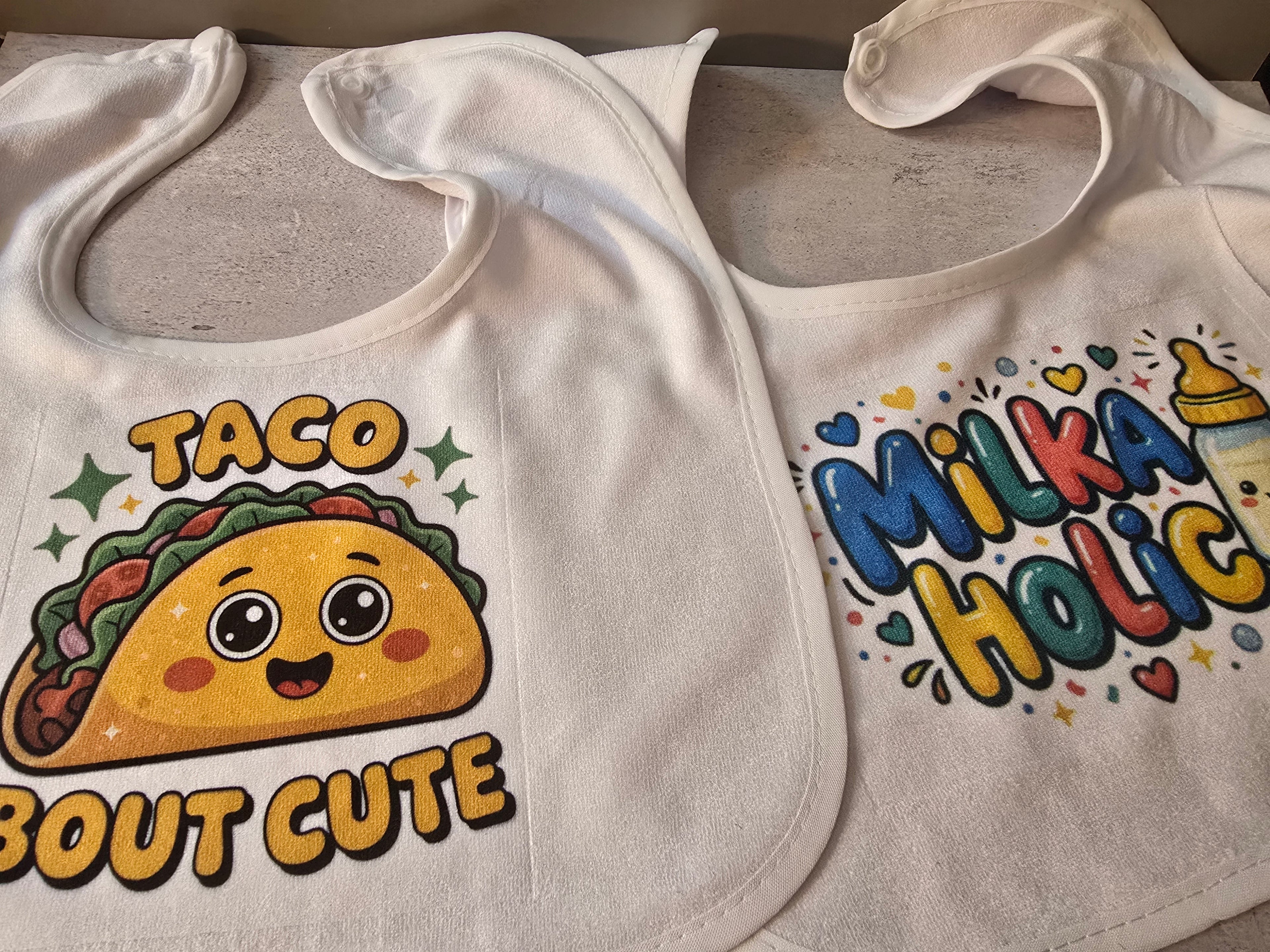 Personalized Sublimation Bibs