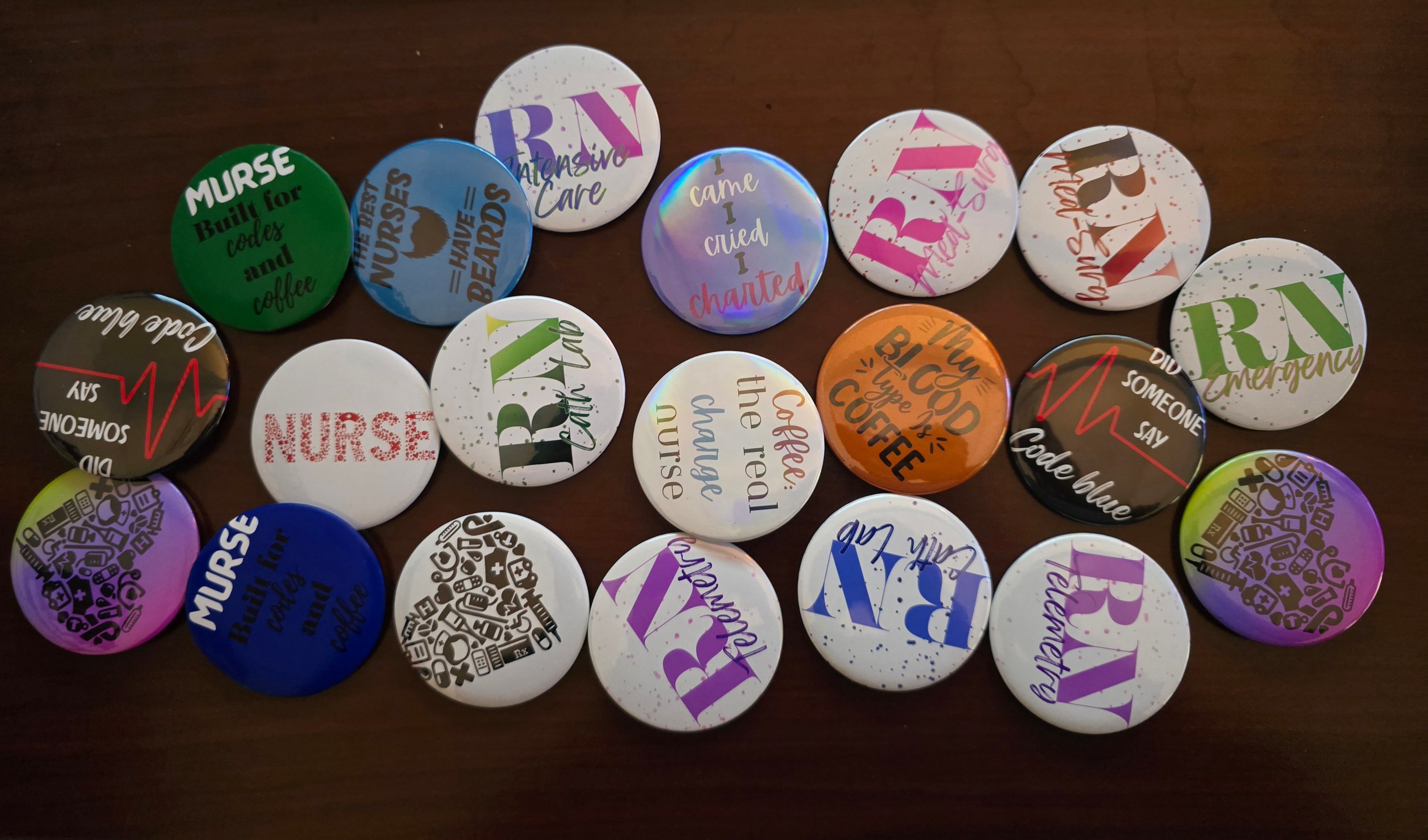Nursing Buttons