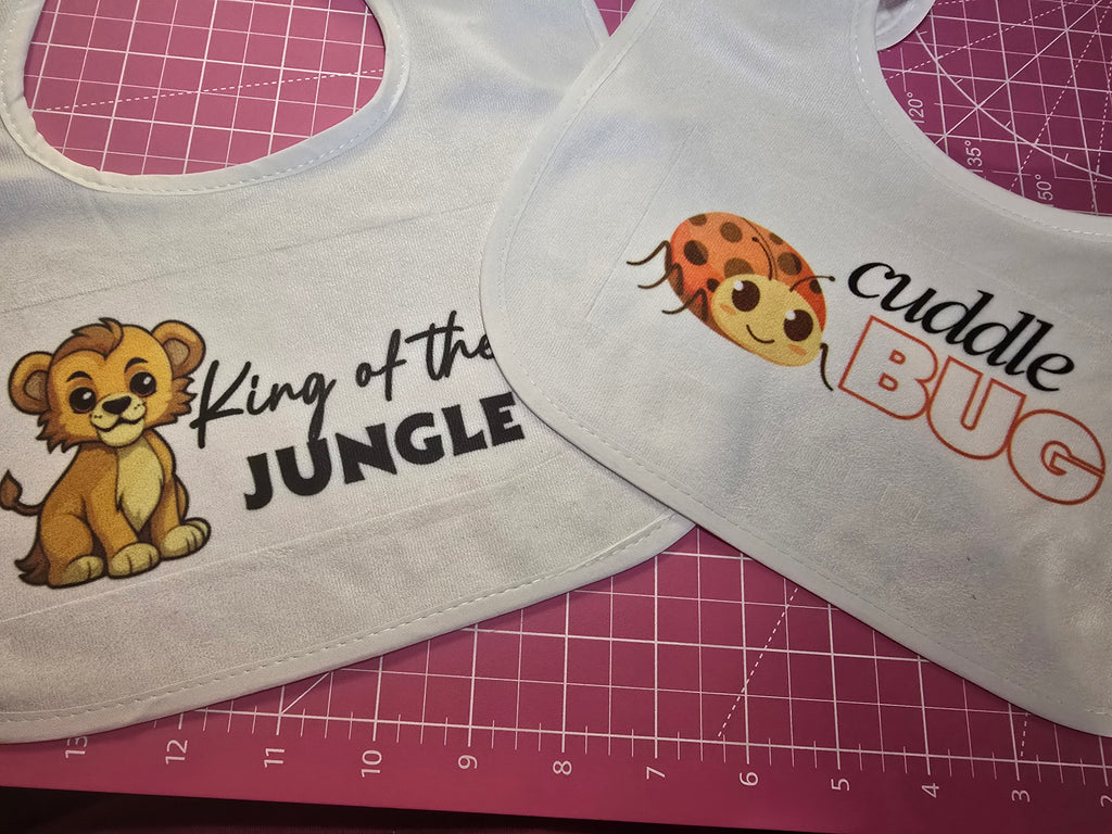 Personalized Sublimation Bibs