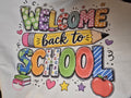 Back to School DTF T-Shirt – White (Size Large) | Pink Vault