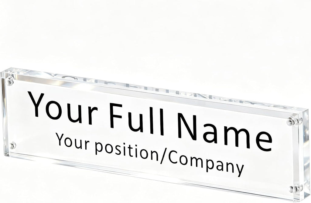 Desk Name Plate